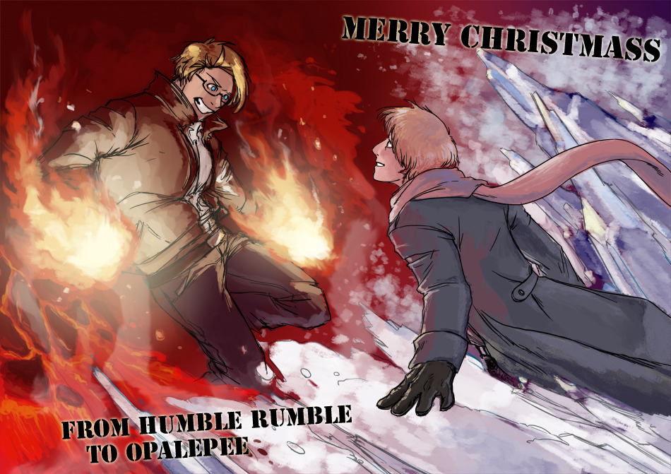humblerumble:  Merry Christmass and Happy New Year! Your Confused Santa have finally