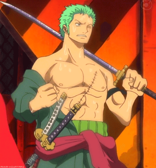 kindspirit22:Zoro: It’s a little hot in here…Me: (~￣▽￣)~