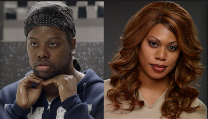 adventuresofcesium:
“ steppauseturnpausepivotstepstep:
“ i-am-a-cloud:
“ So I just found out that Laverne Cox has an identical twin brother, who played pre-transition Sophia in OITNB.
I was wondering how they found someone that looked just like her...