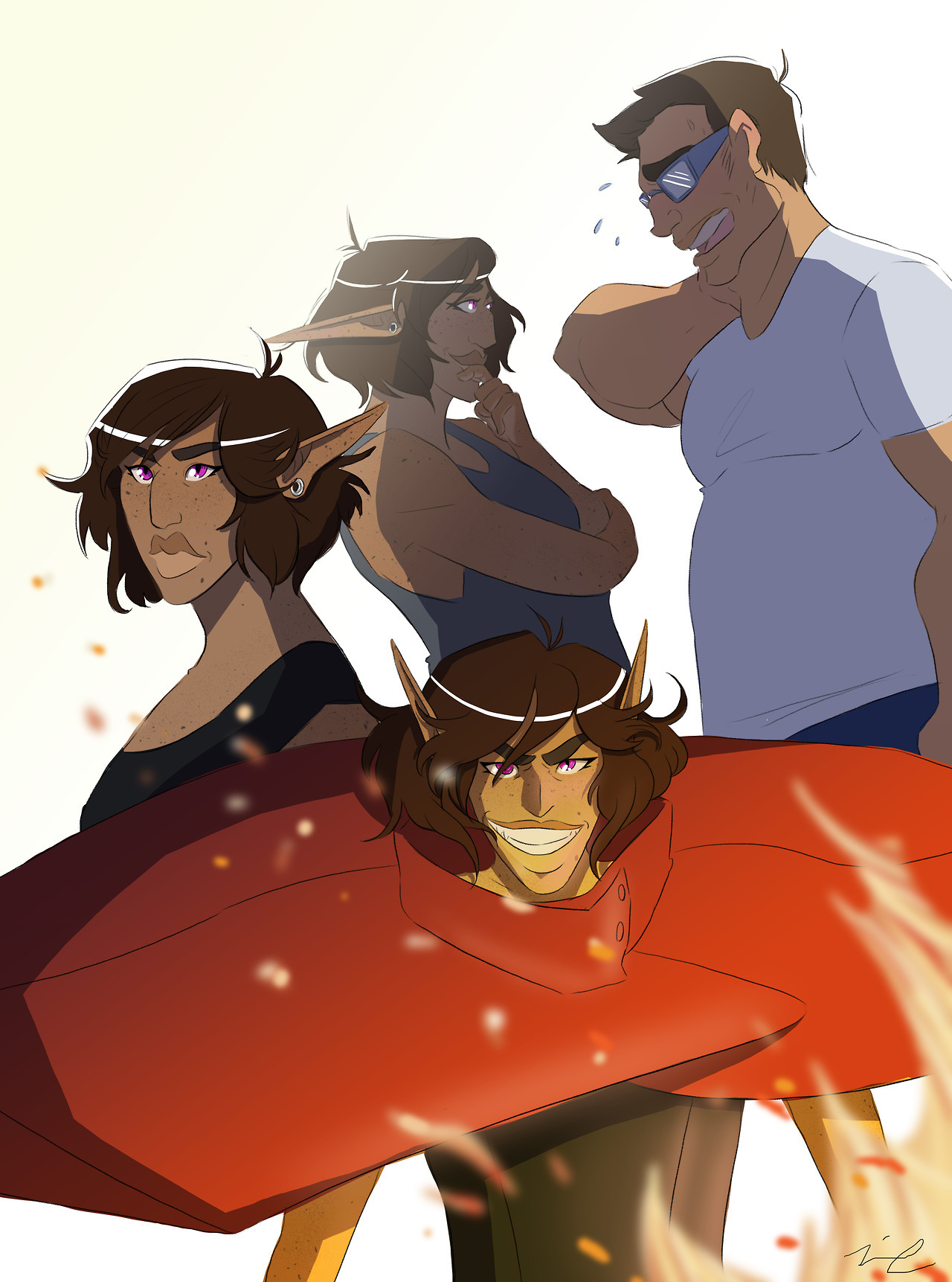space-cadet-maya:messing around with those Taaco twins. 