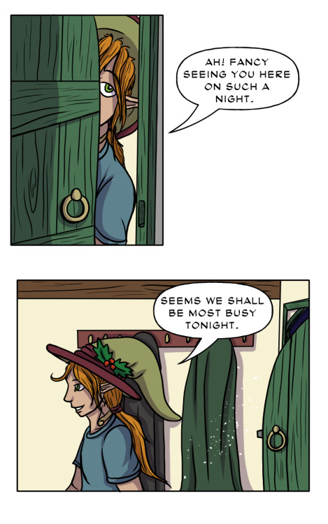 mythicmayhemcomic:Hope you all had a fantastic holiday! Here is the fun crossover special featuring 