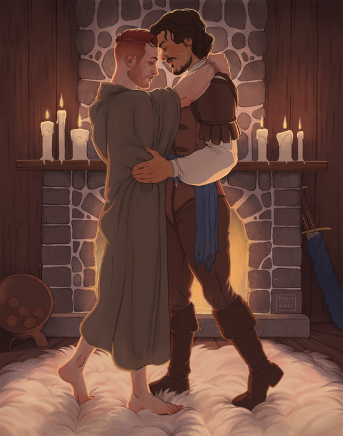 Isaiah and Aiden commissioned by @moosethren for @eliza-betho &lt;3