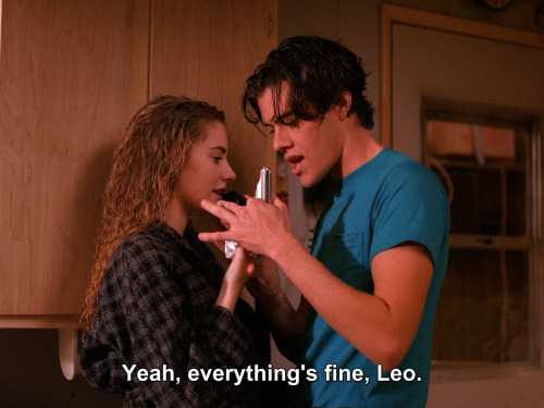 inthedarktrees: I miss you too. Mädchen Amick &amp; Dana Ashbrook | Twin Peaks