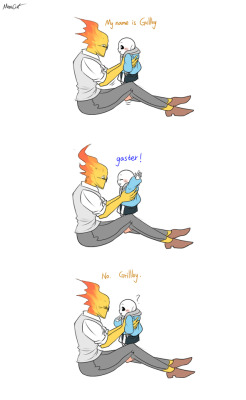 mooncatyao:  [name] Grillby &amp; little Sans &lt;First part&gt;  (Previous)/(NEXT)