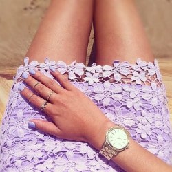 ottoseroticfixations:  Pretty In Purple