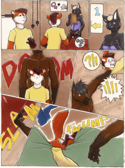 austinalanreyn:  okihnry:  yifffoxboy:  *pants* I want to be that Fox so much &lt;3  Me…to so bad this comic was amazingly hot   Me three