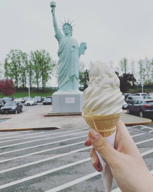 It&rsquo;s starting to feel like summer! Head over to our Plaza to enjoy a cone and sunshine like th