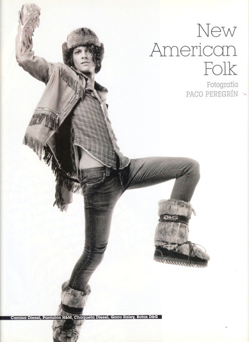 Javier De Miguel. New American Folk FW0506Fotografía: Paco PeregrínEstilismo: Mar