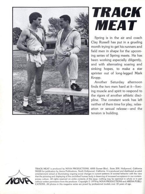 From TACK MEAT (1979) Models are Mark Kropp &amp; Clay Russell