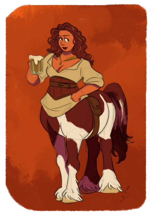 shelzie:draft centaur ladies! porn pictures