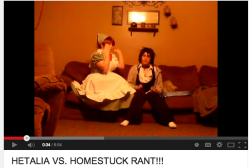 postfurry:  these are people cosplaying as black butler characters talking about hetalia vs homestuck 