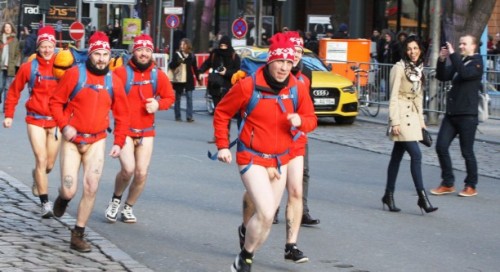 bizarrecelebnudes: Mot Naturen - Publicity Shots They got a bunch of men to run around German half n