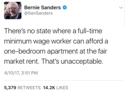 kinghispaniola:  pidgepitchu: strict-constitutionalist:  constitutioncutie:   Minimum wage: ů.25 ů.25 x 40 hour full time work week: 跂 跂 x 4 weeks per month: ũ,160 In every Southern state (didn’t have time to look at the rest of the country)