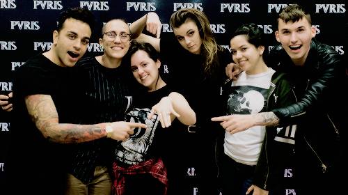 lynnsgunn:  PVRIS M&G | Hollywood, FL - February 26th, 2016