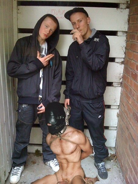 fagslave2chavsfitlads:  Chav Fag Masters  A new era dawns,..where owning,using &amp;