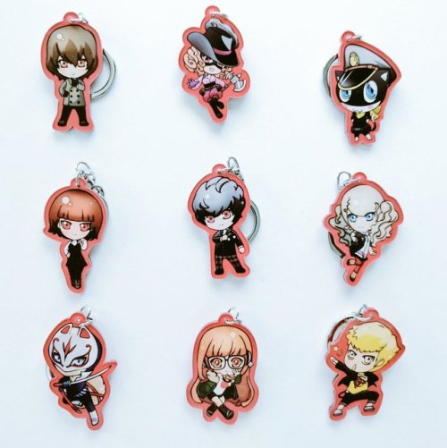 Persona 5 acrylic charms!