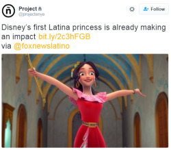 lagonegirl:   First Latina princess ‘Elena