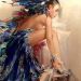 woman-in-art:Painting by Russian artist IVAN SLAVINSKY