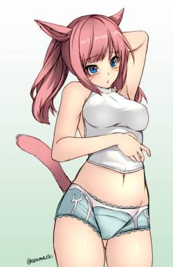 Sexy catgirls and stuff