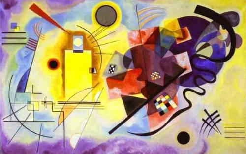 Yellow-Red-Blue, Wassily Kandinsky