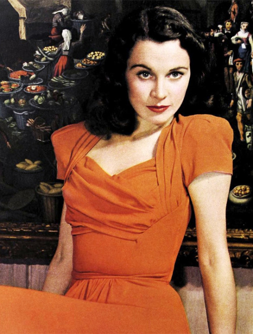 Vivien Leigh as she appeared in Glamour magazine, 1941