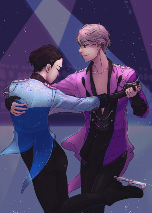 ruvillie:I gotta post this before I stop liking it ( ; ω ; )MORE YOI YES PLEASE 