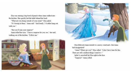 forever-tangledup:  And here is the Frozen story! It’s pretty cute as well. 