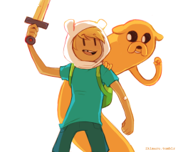   Anonymous: Have you ever drawn something from Adventure Time?  aand now I did 8&rsquo;) 