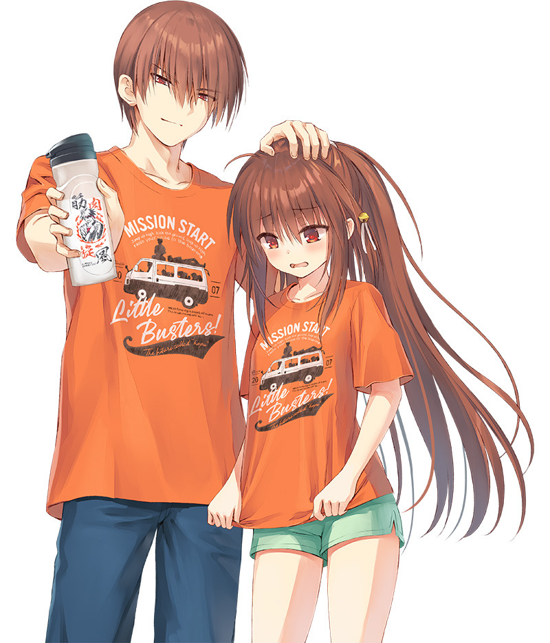 little busters rin smile little busters rin smile