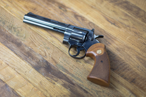 XXX narphenal:  The Colt Python in .357 Magnum. photo