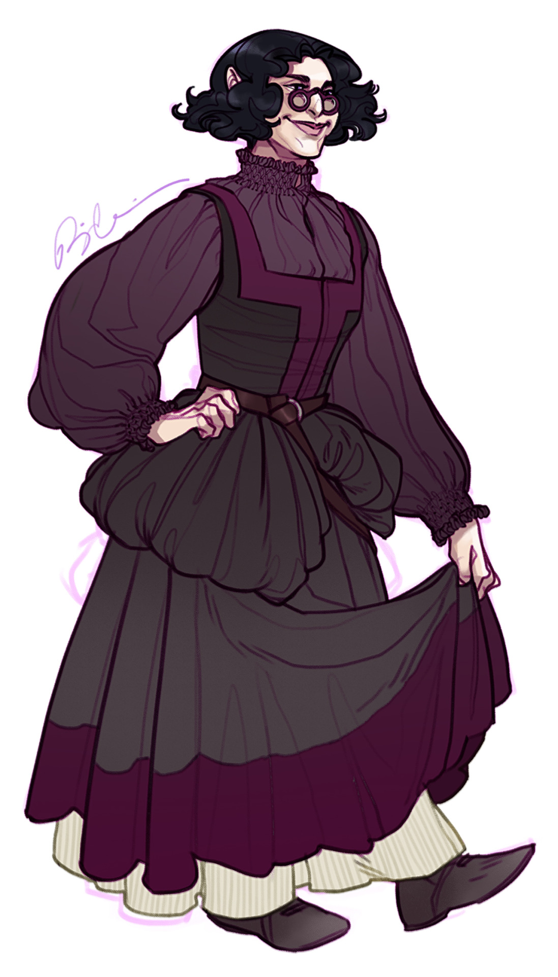 uzlolzu:  I’m home again after a month away and I present to you a blacksmith elf