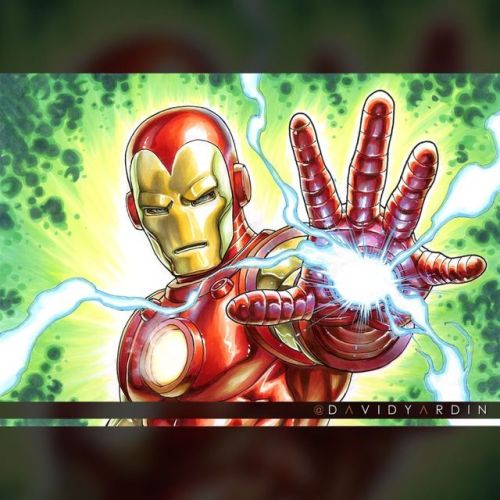 Iron Man! I haven&rsquo;t drawn ol&rsquo; shell-head in a while. I&rsquo;m always down f