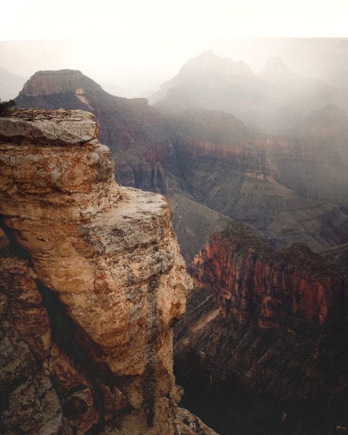 North Rim, Grand Canyon on a foggy dayblog / instagram / prints