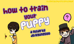thegreyumbrella:  EXOsode 0022: How to train your puppyeol feat. Chansoo 