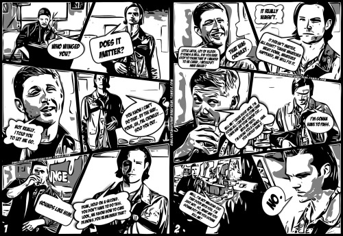 Another Scene of 10x02 - Reichenbach that I had to edit in a comic-version! :) Hope you like it! :)