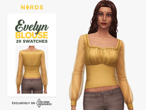 Evelyn Blouse:Hey friends, I made a top version of my Evelyn Dress.I hope you like it.DOWNLOAD | DON