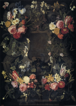 elegantiaearbiter:  Garland, by Daniël Seghers,