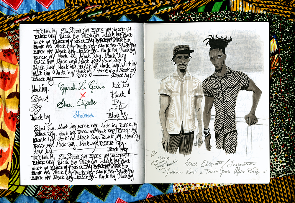 streetetiquette:The Black Ivy (animated) by Gyimah Gariba (2011)Just came across