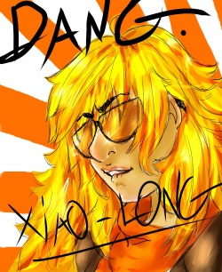 I needed to make an Icon cuz I&rsquo;m going to RP as Yang with Hana and this is what I drew