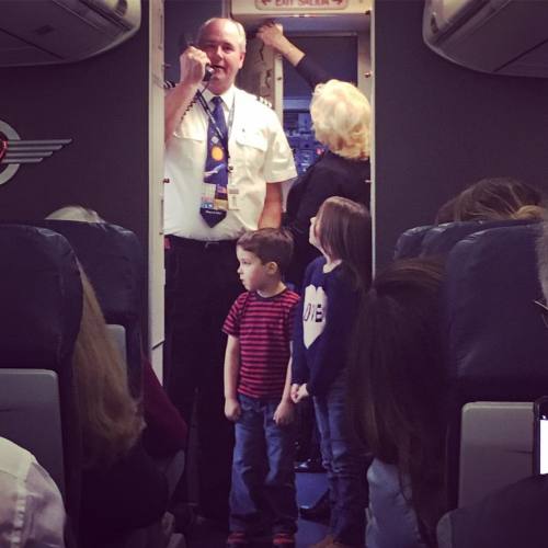 <p>Big ups to Isiah and Cheyenne who nailed the pre-flight announcements on my flight to LGA this morning. #iflyswa #firstflight #motherdaughterroadtrip @southwestair always brings the luv. (at Southwest Airlines at BNA)</p>