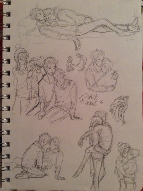 rockitrocket: I really like cuddle Harry and Louis in hoodies