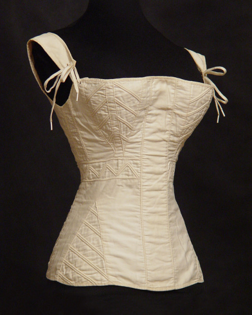 1820s cotton corsetFrom the collection of Anton Priymak, St. Petersburg, Russia.Find out more about 