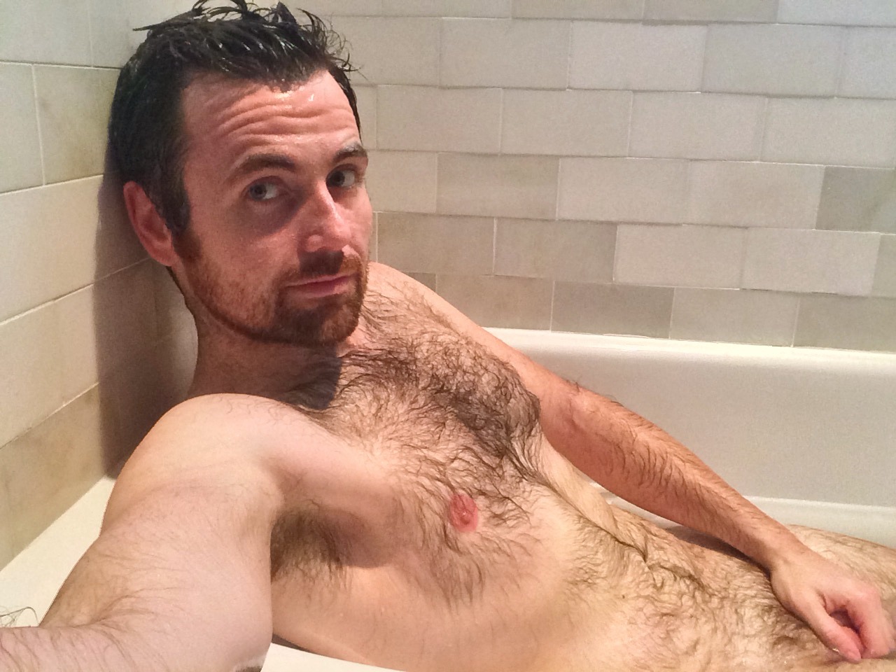 parkermassey:  Whenever I feel under the weather, I usually take a bath. There’s