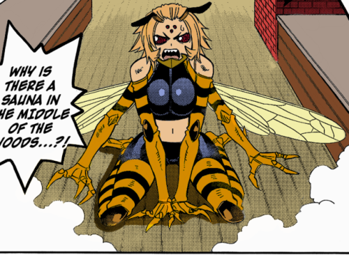theangelofanime: Kiira the Queen Bee in Color! Here you go guys, everyone’s sexy little Queen Bee Kiira in all her full color glory. I really love her ruthless aggression. (>∇<) Also: I will be posting the next Ranch Girl next week, I was
