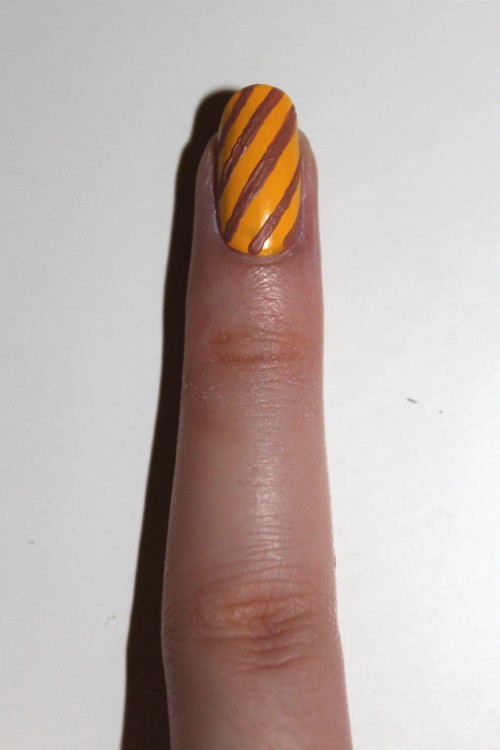 Half Triangle Nails · Patterned Nail Art · Nail Painting on Cut Out + Keep