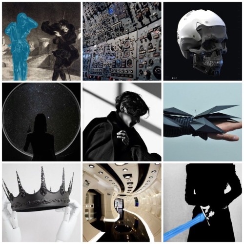 the-mad-prince-of-denmark: Moodboard for Hamlet, Star Wars AU No one requested this, this is just a 