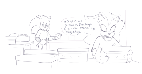 SONIC TLOU AU — not exactly a shipping question, although the