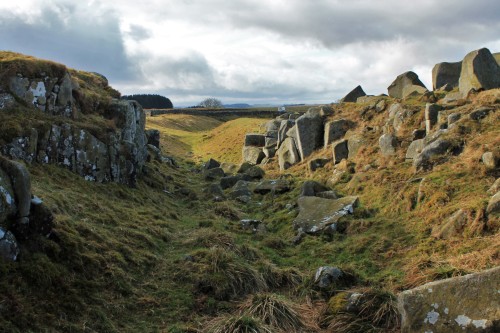 archaeodonnell: Roman sites around Northumberland (1st set) including High Rochester Roman Fort, Lim