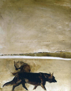 tierradentro:  “Wolves”, Andrew Wyeth.