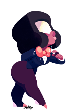 weirdlyprecious:  Chibi Garnet! so not over that episode yet these are some chibis I drew earlier this week right after restaurant wars, which my new icons are based on! I just love how Garnet can’t stand still, not say a word and yet be the best part